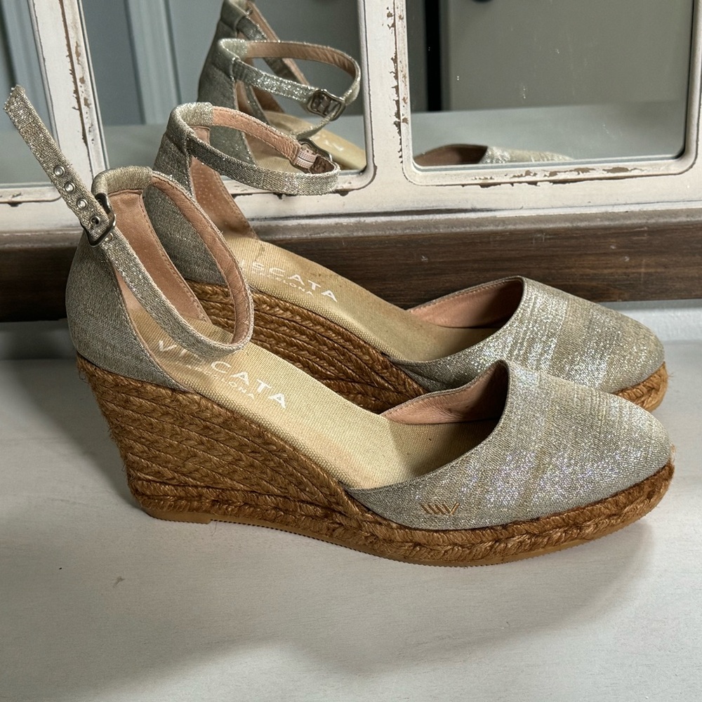 COPY - Viscata Barcelona Espadrille Wedge 42